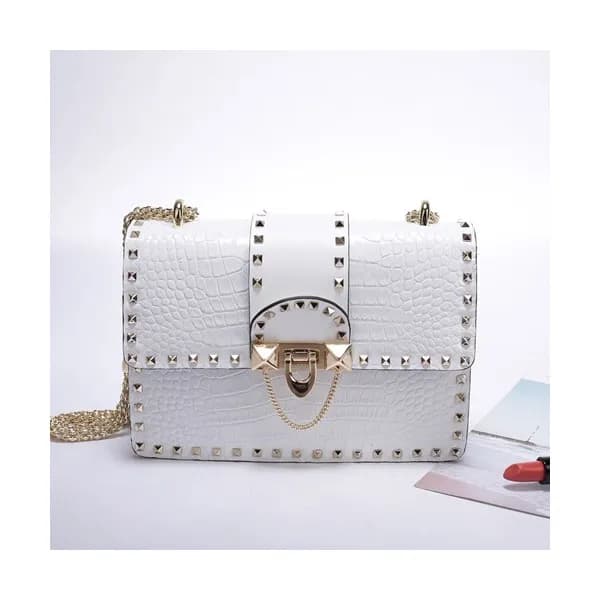 Valentino 2019 Leather Shoudler Cross Bag,21CM - … - 1