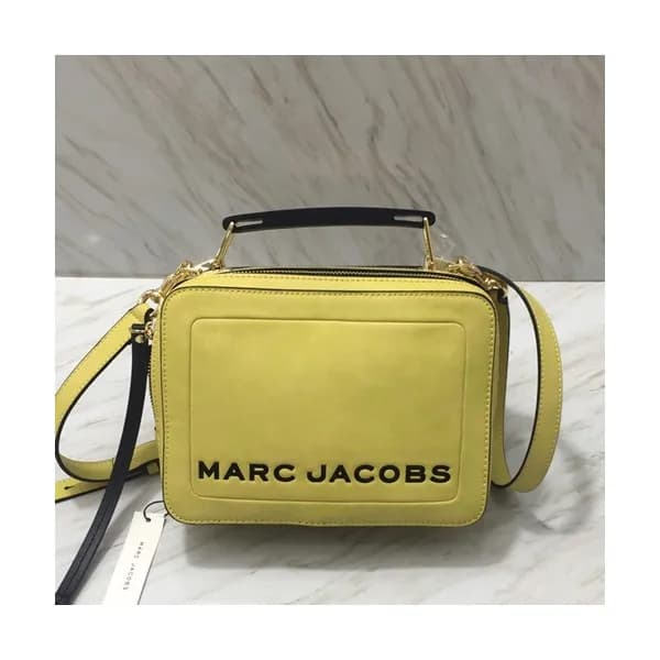 Mark Jacobs 2019 Leather Women Box Tote Shoulder B… - 1
