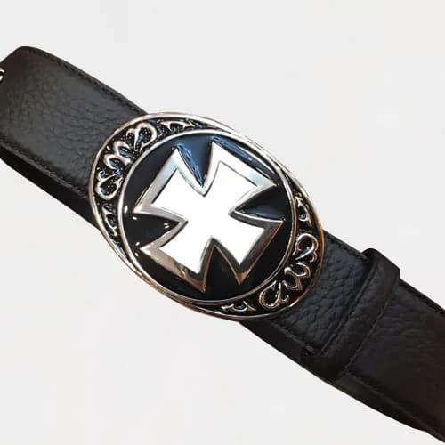 Chrome Hearts 2019 Mens Leather Belt - 크롬하츠 2019 남… - 1