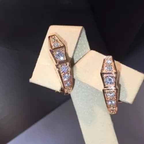 BULGARI Yellow Gold Earring - 불가리 여성용 로즈 골드 귀걸이… - 1