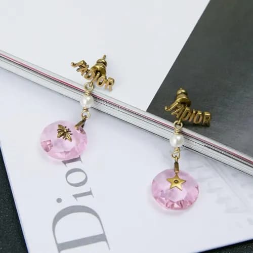 Dior Yellow Gold Earring - 디올 여성용 18k도금 옐로우 골드 … - 1