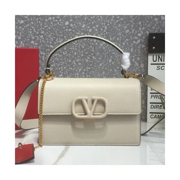 Valentino 2019 Leather Garavani Vsling Tote Shoudl… - 1