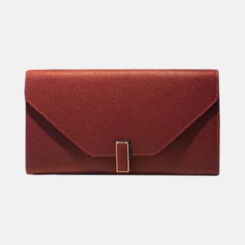 Valextra 2019 Ladies Epsom Leather Wallet - 발렉스트라 … - 1