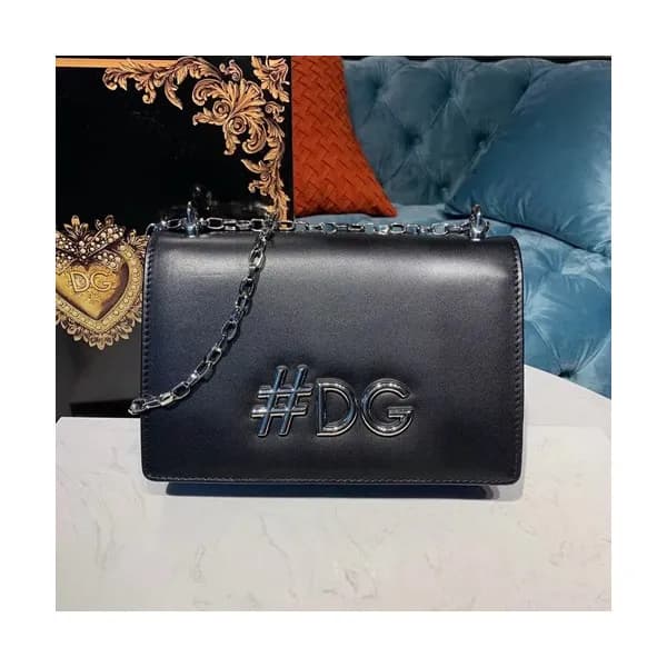 Dolce&Gabbana 2019 Leather Shoulder Cross Bag ,26C… - 1