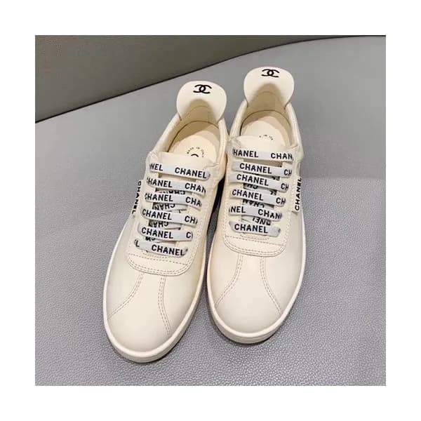 Chanel 2019 Mm / Wm Leather Sneakers - 샤넬 2019 남여공… - 1
