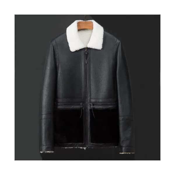 Armani 2019 Mens Logo Casual Leather Jacket - 알마니 … - 1