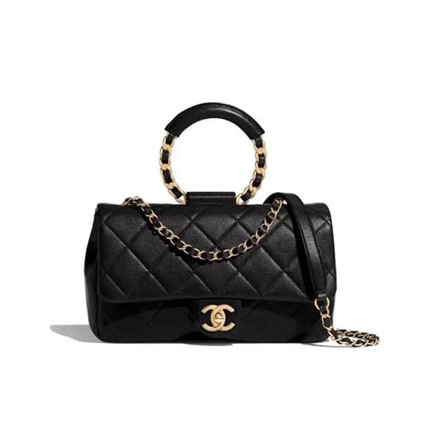 Chanel 2019 Woman Leather Tote Shoulder Bag 24CM -… - 1