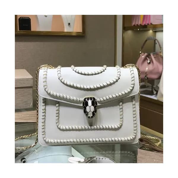 Bvlgari 2019 Serpenti Chain Shoulder Bag,20CM - 불가… - 1