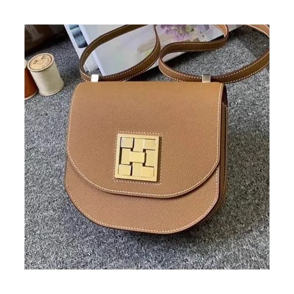 Hermes 2019 Mosaic Epsom Leather Mini Shoulder Bag… - 1
