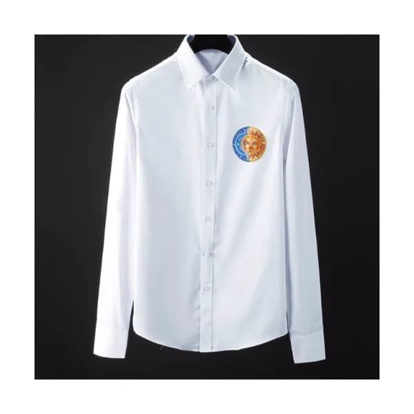 [베르사체]Versace 2019 Mens Medusa Logo Cotton Shirts … - 1