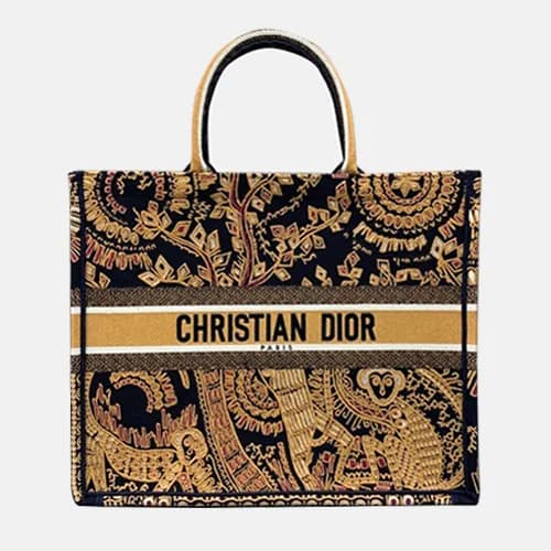 Dior 2019 Woman Canvas Book Tote Shopper Bag,41.5C… - 1
