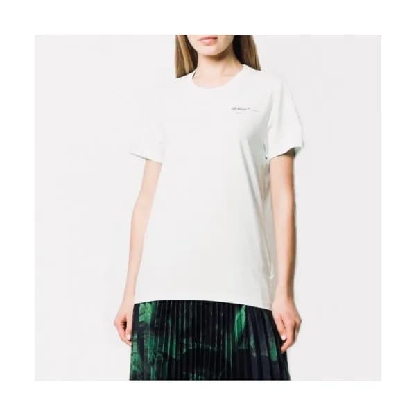 [오프화이트]Off-white 2020 Womens Printing Logo Crew - … - 1