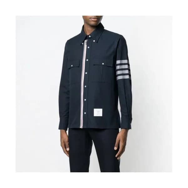 [톰브라운]Thom Browne 2020 Mens Strap Cotton Shirts - … - 1