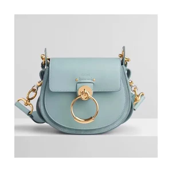 Chole 2020 Tess Leather Shoulder Bag, 20cm - 끌로에 … - 1