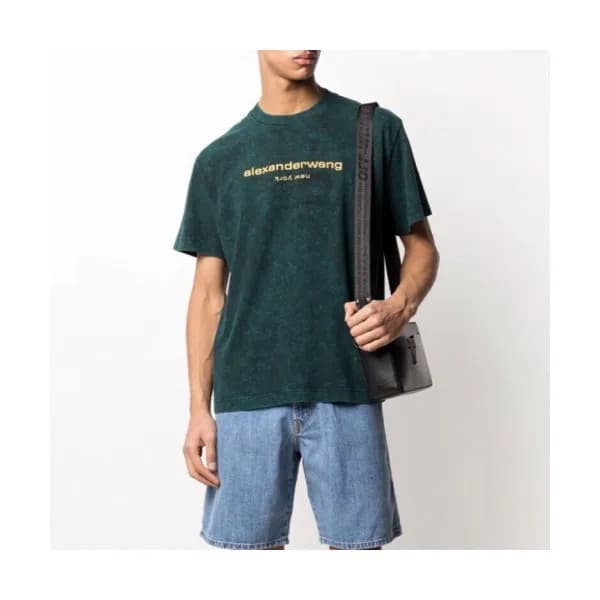 [매장판]Alexsander Wang 2020 Mm/Wm Logo Cotton Short … - 1