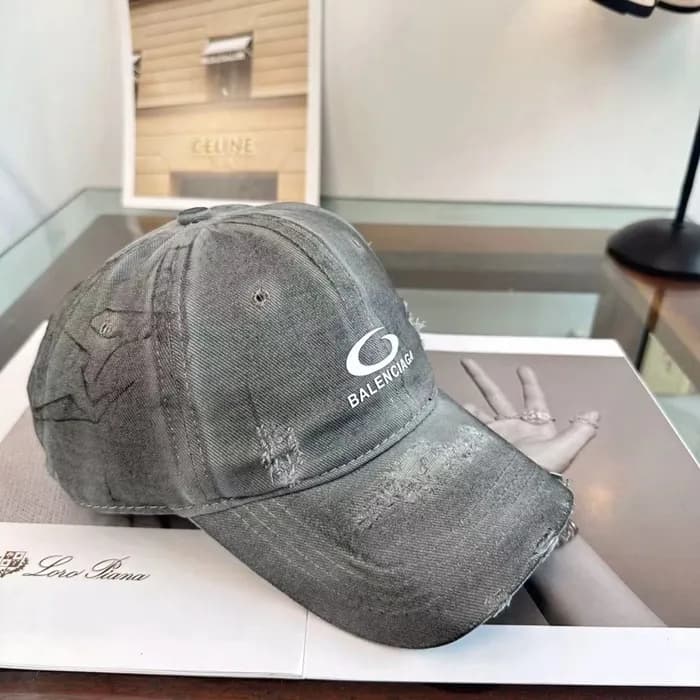 발렌시아가 남성 베이스볼 캡 - Balenciaga Mens Baseball Cap - a… - 1