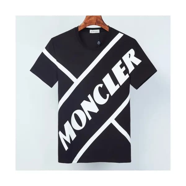 [매장판]Moncler 2020 Mens Logo Crew-neck Short Sleeve… - 1