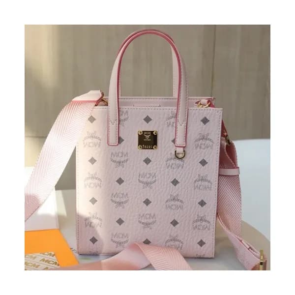 MCM 2020 Tote Shoulder Shopper Bag,22cm - 엠씨엠 2020…