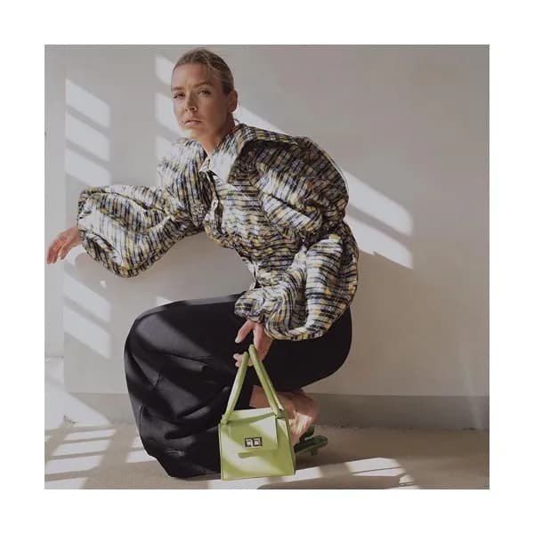 By Far 2020 Leather Tote Bag,17cm - 바이 파 2020 레더 토… - 1
