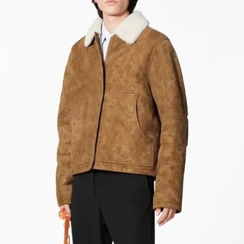 [루이비통]Louis vuitton 2020 Mens Logo Leather Jackets… - 1