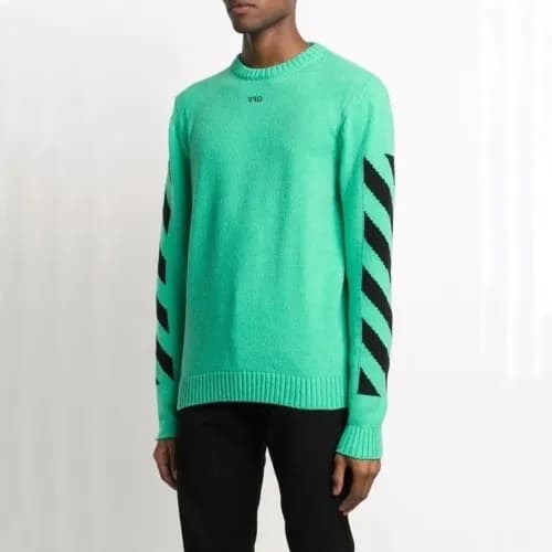 [오프화이트]Off-white 2020 Mm/Wm Brush Mohair Knit Swea… - 1