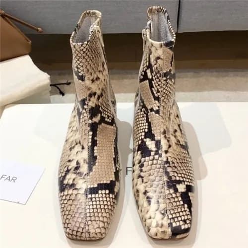 By Far 2020 Women's Leather Ankle Boots - 바이파 … - 1