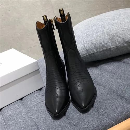 Dior 2020 Women's Leather Ankle Boots - 디올 202… - 1