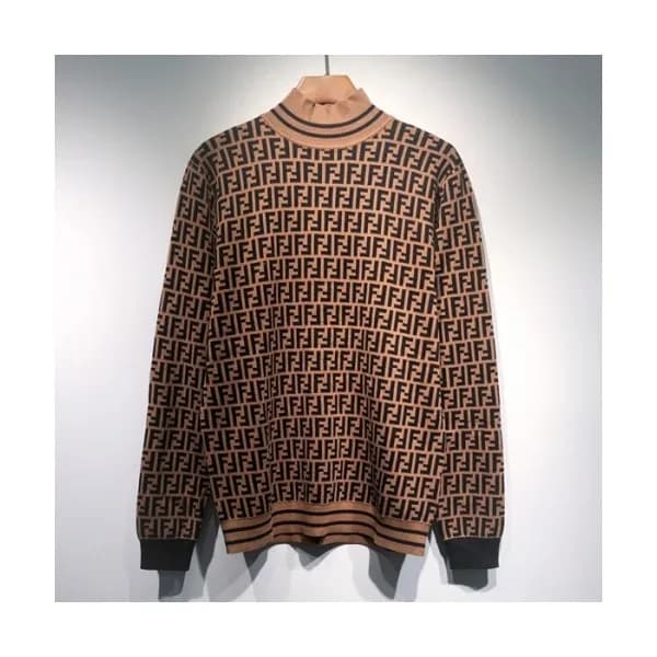 [펜디]Fendi 2021 Mens Logo Crew-neck Sweaters - 펜디 2… - 1