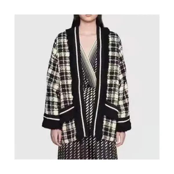Gucci Womens Trendy V-neck Cardigan - 구찌 2021 여성 트… - 1