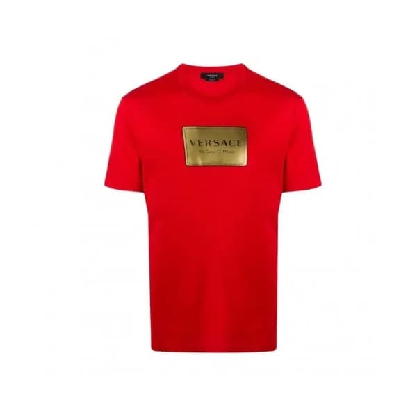 [베르사체]Versace 2021 Mens Logo Short Sleeved Tshirts… - 1