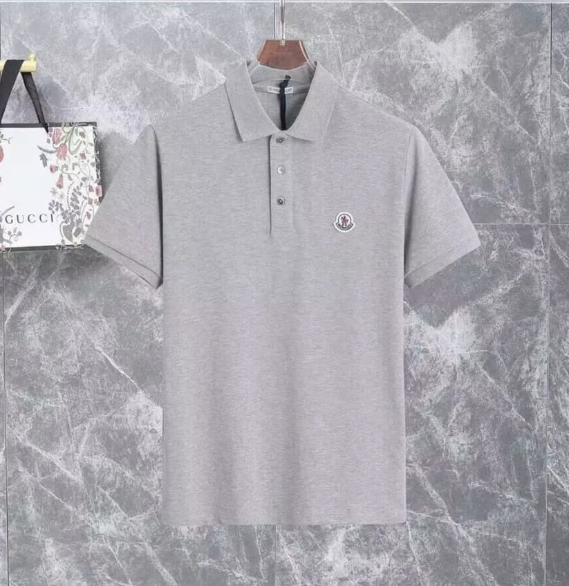 [매장판]Moncler 2023 Mens Logo Crew-neck Short Sleeve… - 1