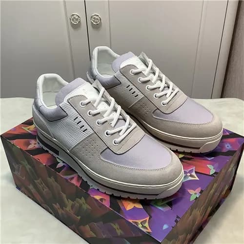 Louis Vuitton 2021 Men's Leather Sneakers - 루이… - 1