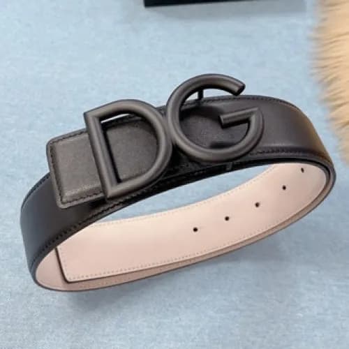 Dolce&Gabbana 2021 Men's Leather Belt,4.0cm - … - 1