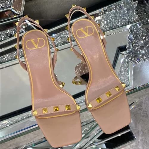 Valentino 2021 Women's Leather High Heel Sanda… - 1