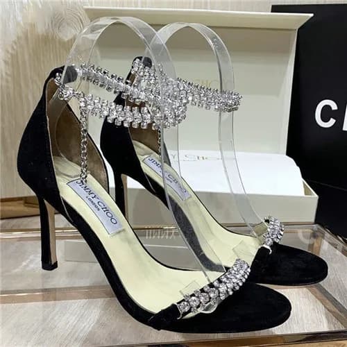 Jimmy Choo 2021 Women's Leather High Heel Sand… - 1
