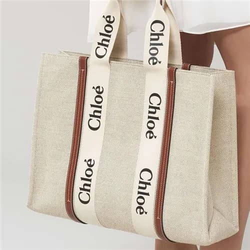 Chloe 2021 Women's Woody Tote Shopperbag,45cm … - 1