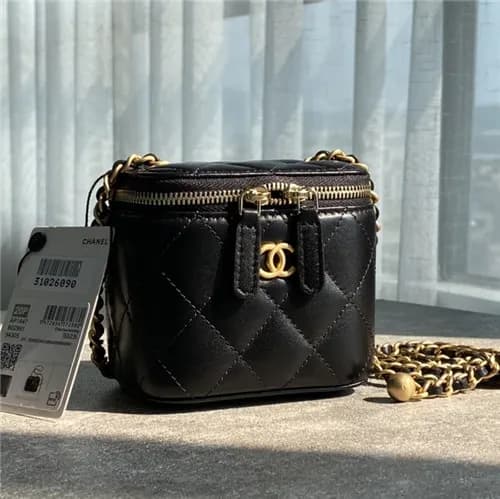 [샤넬]Chanel 2021 Gold Ball Mini Vanity Bag,11.5cm -… - 1