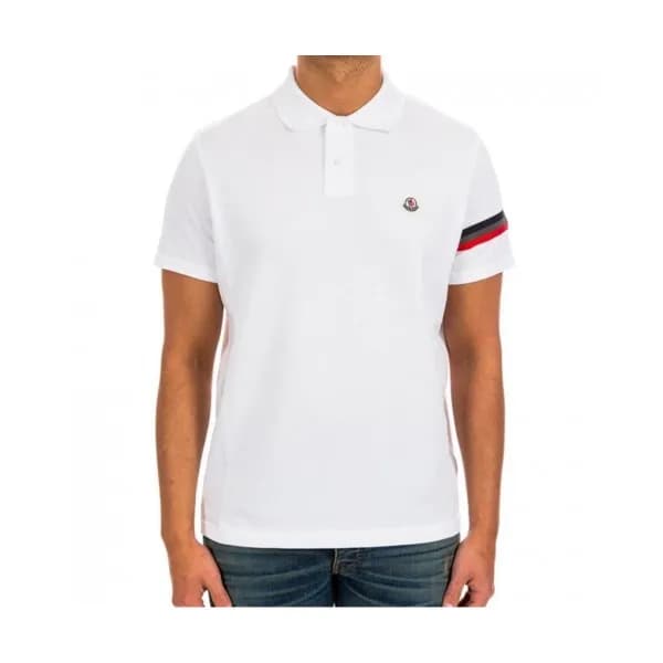 Moncler Mens Logo Crew-neck Short Sleeved Tshirts… - 1