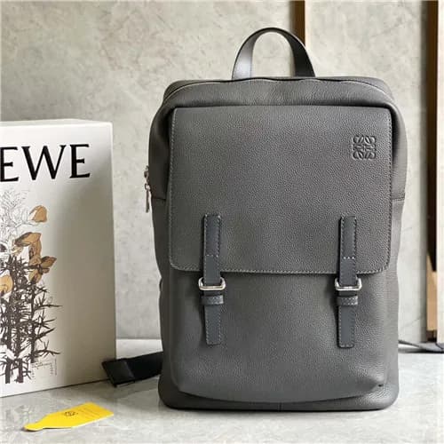 [로에베]Loewe 2021 Men's Leather Backpack,39cm,LO… - 1