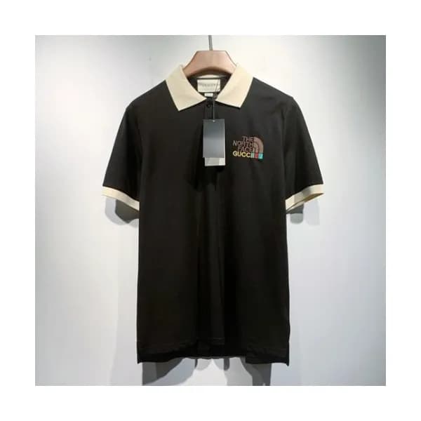 Gucci Mm/Wm Logo Short Sleeved Tshirts Black - 구찌… - 1