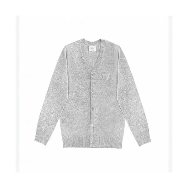 Prada Mens Logo Casual Cardigan Gray - 프라다 2021 남… - 1