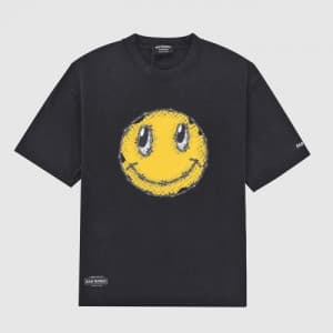 BAD MONDAY Mm/Wm Logo Cotton Short-sleeved Thirt…