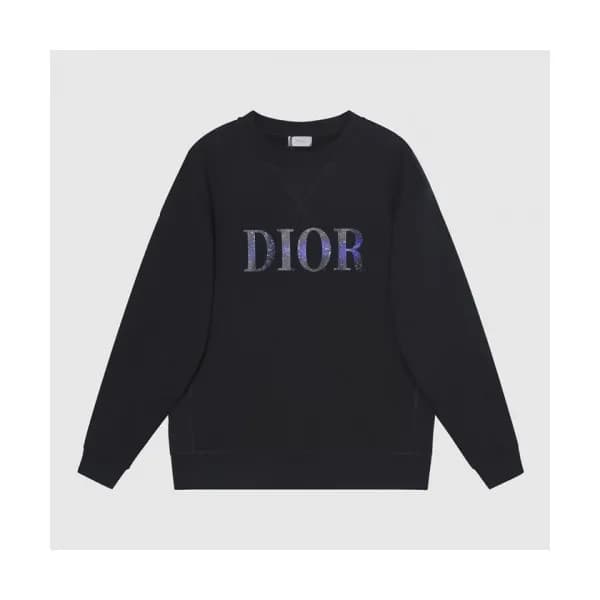 Dior Mens Logo Casual Cotton Tshirts Black - 디올 2… - 1