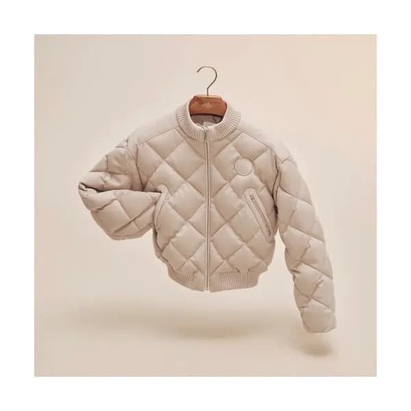 Hermes Womens Logo Casual Jackets Beige - 에르메스 20… - 1