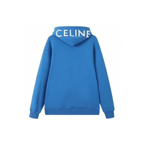 Celine Mm/Wm Cotton Hooded - 셀린느 2021 남/녀 로고 코튼 후디… - 1