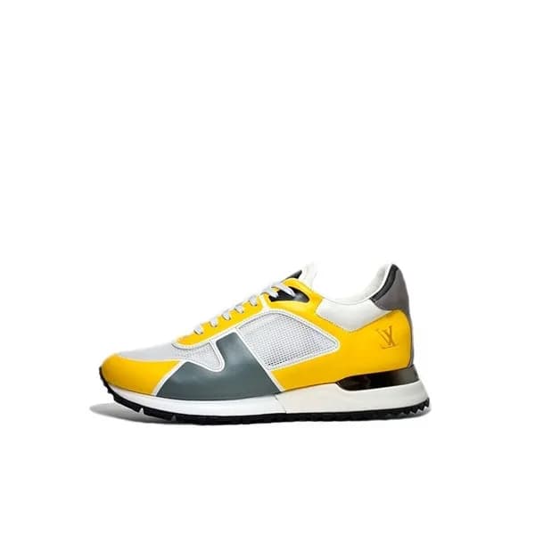 루이비통 남성 Run Away 옐로우 스니커즈 - Mens Yellow Sneakers -… - 1