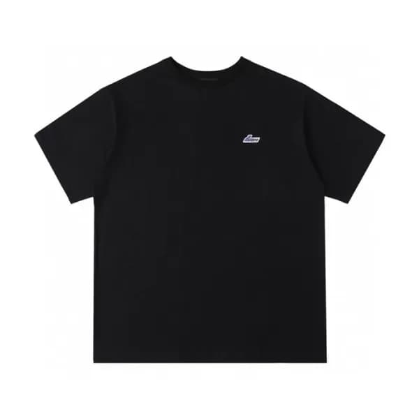 웰던 남/녀 크루넥 블랙 반팔티 - Unisex Black Tshirts - wel007… - 1