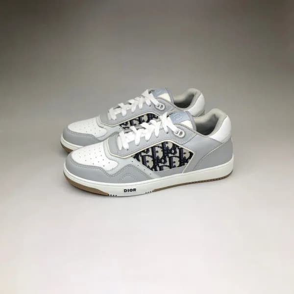 디올 남/녀 캐쥬얼 그레이 스니커즈 - Unisex Gray Sneakers - dio02… - 1