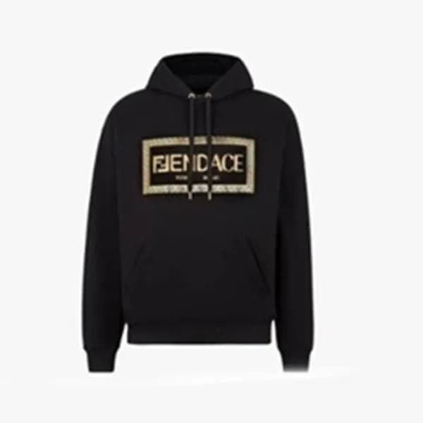 베르사체 남성 메두사 블랙 후드티 - Mens Black Hoodie - ver0923x - 1