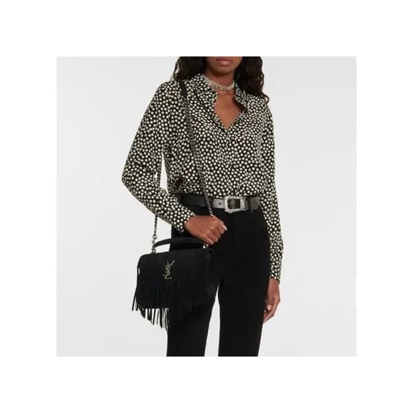 입생로랑 여성 블랙 숄더백 - Saint Laurent Womens Black Should… - 1